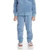 Kappa US Kids 222 Banda Lorence Trackpants - Light Blue