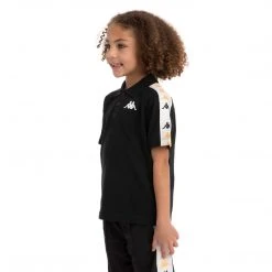 Kappa US Kids 222 Banda Calsi 2 Polo - Black Smoke