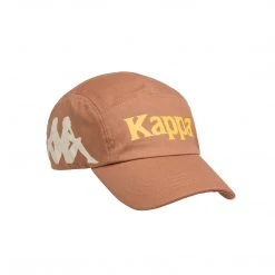 Kappa US Authentic Anfrei Cap - Brown Yellow Accessories