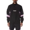 Kappa US 222 Banda Vash Track Jacket - Black Smoke Violet Men
