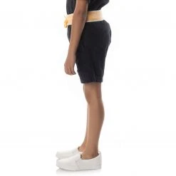 Kappa US Kids Logo Tape Eko Shorts - Black Smoke Orange