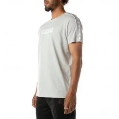 Kappa US 222 Banda Torio T-Shirt - Grey White