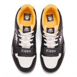 Kappa US Authentic Atlanta 2 Sneakers - Black Light Yellow Footwear