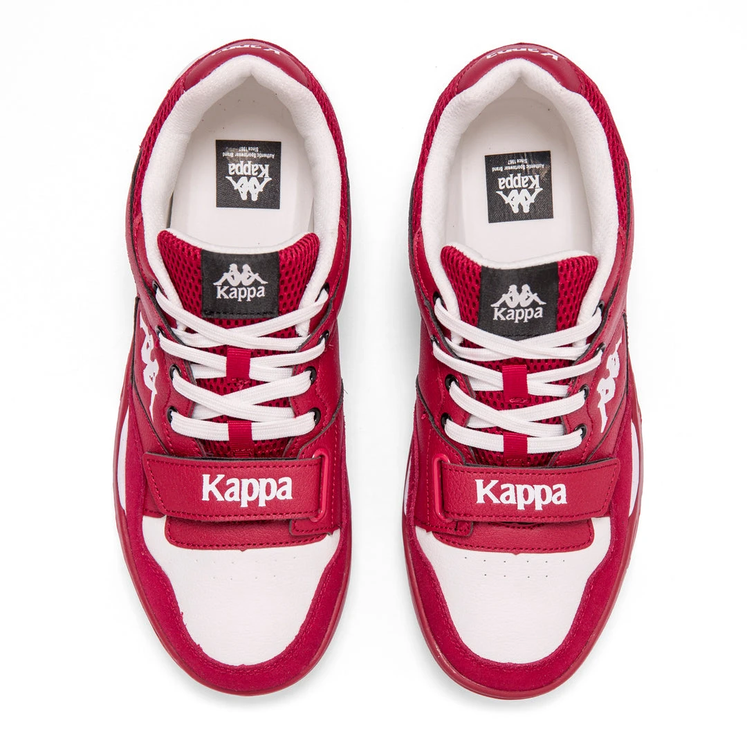 Kappa US Authentic Atlanta 2 Sneakers - Red White Footwear 4 Kappa US Authentic Atlanta 2 Sneakers - Red White Footwear