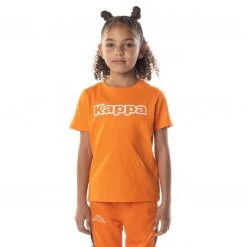Kappa US Logo Cabal T-Shirt - Orange