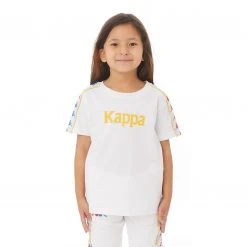 Kappa US Kids Authentic Bendoc T-Shirt - White