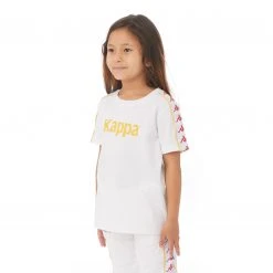 Kappa US Kids Authentic Bendoc T-Shirt - White