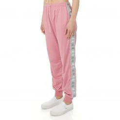 Kappa US Women 222 Banda Oahe Trackpants - Pink