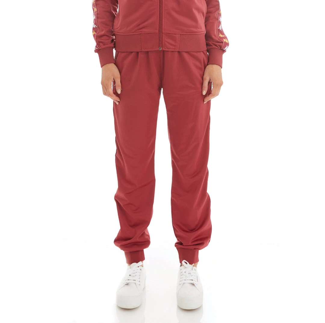 Kappa US 222 Banda Oahe Trackpants - Burgundy 3 Kappa US 222 Banda Oahe Trackpants - Burgundy