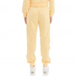 Kappa US Women 222 Banda Oahe Trackpants - Light Yellow White 9 Kappa US Women 222 Banda Oahe Trackpants - Light Yellow White