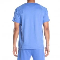 Kappa US Men Logo Bant T-Shirt - Blue Teal