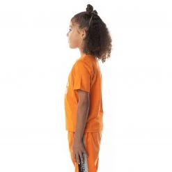 Kappa US Kids Logo Bant T-Shirt - Orange 8 Kappa US Kids Logo Bant T-Shirt - Orange