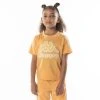 Kappa US Kids Logo Bant T-Shirt - Light Orange