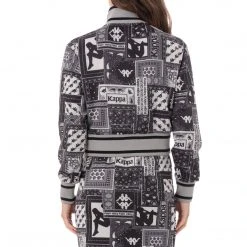 Kappa US Women Authentic Antanambao Crop Jacket - Black