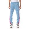 Kappa US 222 Banda Aderno Trackpants - Light Blue Pink Men