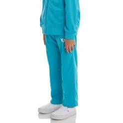 Kappa US Kids Authentic Ambret Trackpants - Dark Aqua