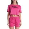 Kappa US Authentic Amilk T-Shirt - Pink Black Women