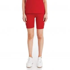 Kappa US Logo Tape Doham Bike Shorts - Red