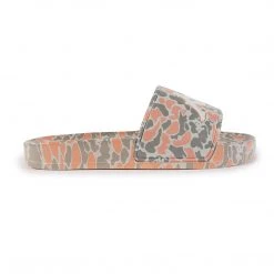 Kappa US Footwear Authentic Archie 1 Slides - Peach Grey