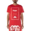 Kappa US Authentic Graphik Graphy T-Shirt - Red