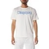 Kappa US Men Logo Tape Erco T-Shirt - White Blue