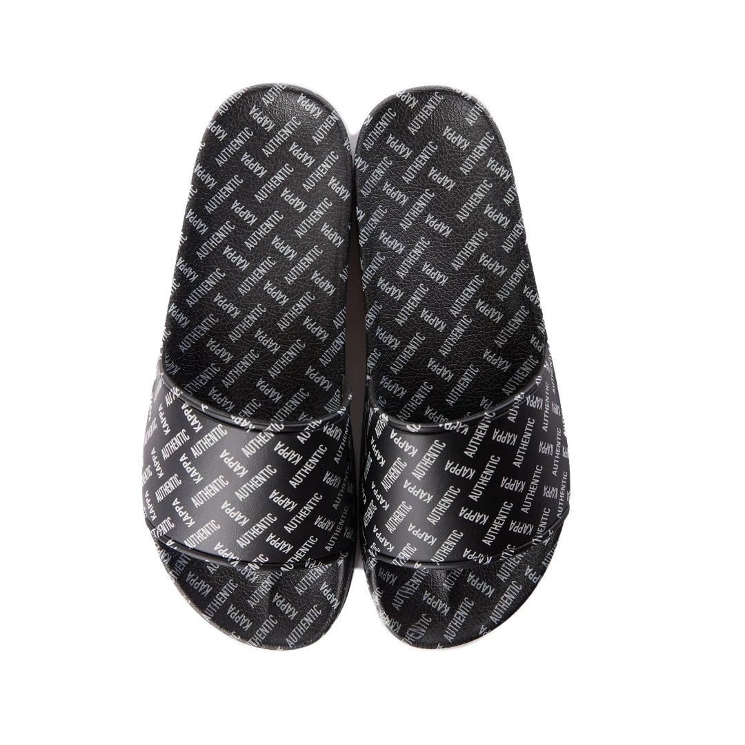Kappa US Footwear Authentic Solime 1 Slides - Black Sand 6 Kappa US Footwear Authentic Solime 1 Slides - Black Sand