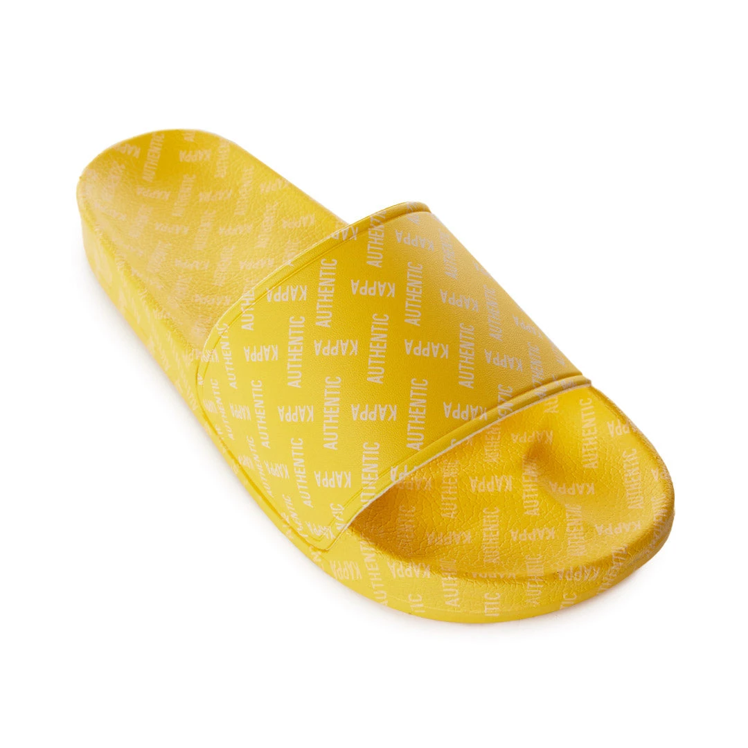 Kappa US Authentic Solime 1 Slides - Yellow Sand 4 Kappa US Authentic Solime 1 Slides - Yellow Sand