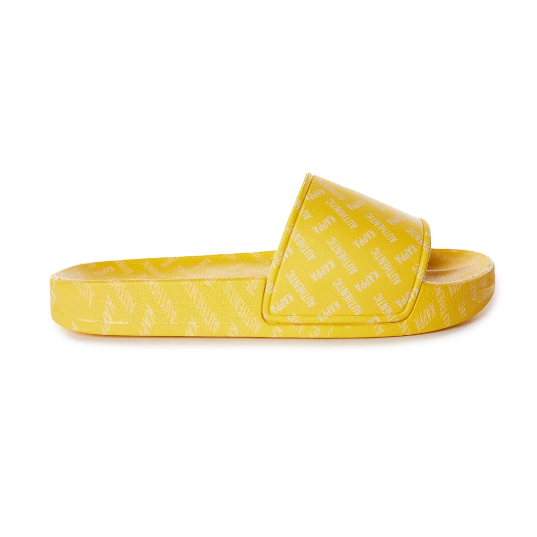 Kappa US Authentic Solime 1 Slides - Yellow Sand 3 Kappa US Authentic Solime 1 Slides - Yellow Sand