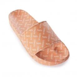 Kappa US Authentic Solime 1 Slides - Brown Sand Footwear