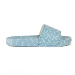 Kappa US Footwear Authentic Solime 1 Slides - Light Blue Sand