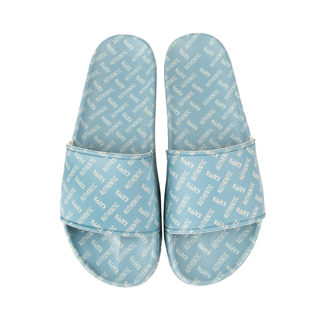 Kappa US Footwear Authentic Solime 1 Slides - Light Blue Sand 6 Kappa US Footwear Authentic Solime 1 Slides - Light Blue Sand