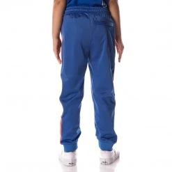 Kappa US Logo Tape Dalic Trackpants - Blue Kids