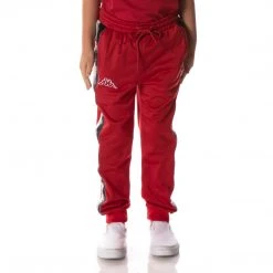 Kappa US Logo Tape Dalic Trackpants - Red