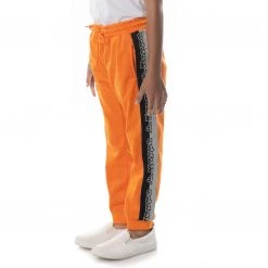 Kappa US Logo Tape Dalic Trackpants - Orange Kids