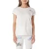 Kappa US Logo Tape Eiza T-Shirt - White