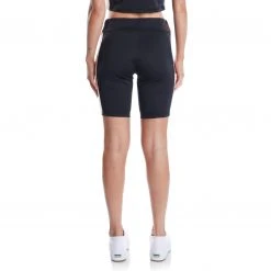 Kappa US Women Logo Tape Eosa Bike Short - Black Smoke Light Orange