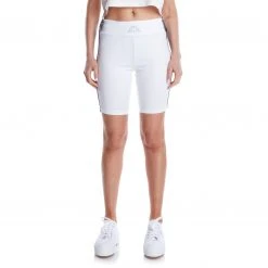 Kappa US Women Logo Tape Eosa Shorts - White