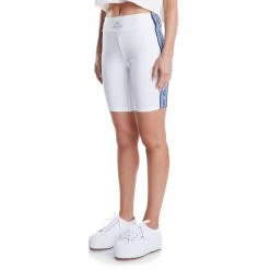 Kappa US Women Logo Tape Eosa Shorts - White