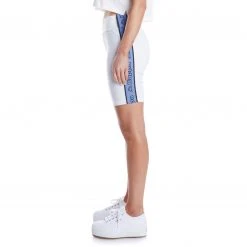 Kappa US Women Logo Tape Eosa Shorts - White