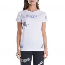 Kappa US Authentic Graphik Tibi T-Shirt - White