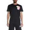 Kappa US Authentic Graphik Tijay T-Shirt - Black Smoke Men