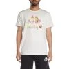 Kappa US Authentic Graphik Tikki T-Shirt - Sand
