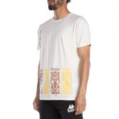 Kappa US Authentic Graphik Theodor T-Shirt - Sand