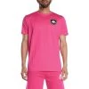 Kappa US Authentic Graphik Tullio T-Shirt - Pink Black
