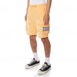 Kappa US Logo Tape Esso Shorts - Light Orange Men