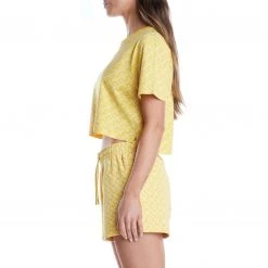 Kappa US Women Authentic Marphy T-Shirt - Yellow Sand