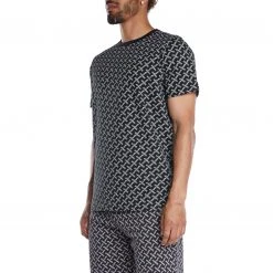 Kappa US Men Authentic Tosty T-Shirt - Black Smoke Sand