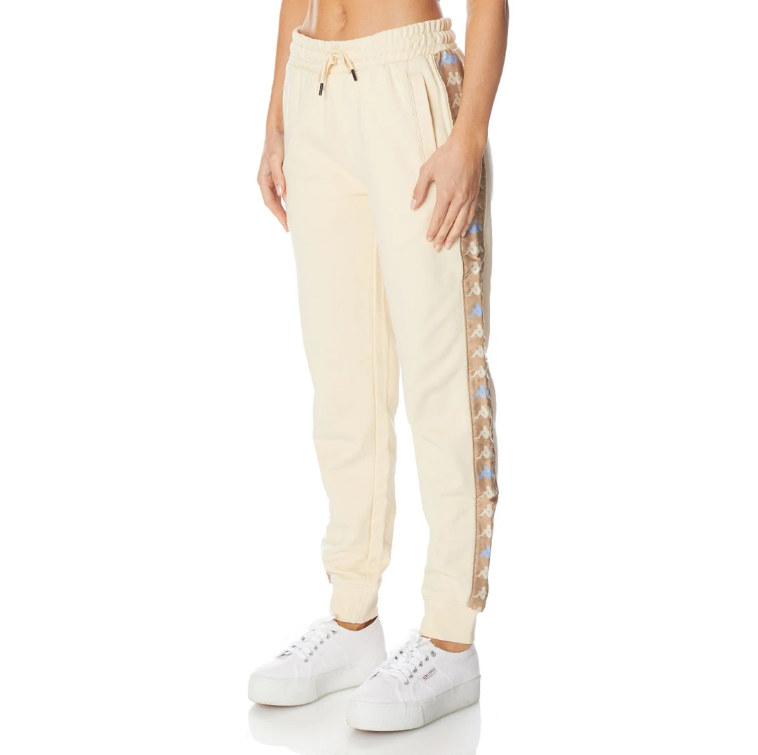 Kappa US 222 Banda Wrastory Trackpants - Beige Women 4 Kappa US 222 Banda Wrastory Trackpants - Beige Women