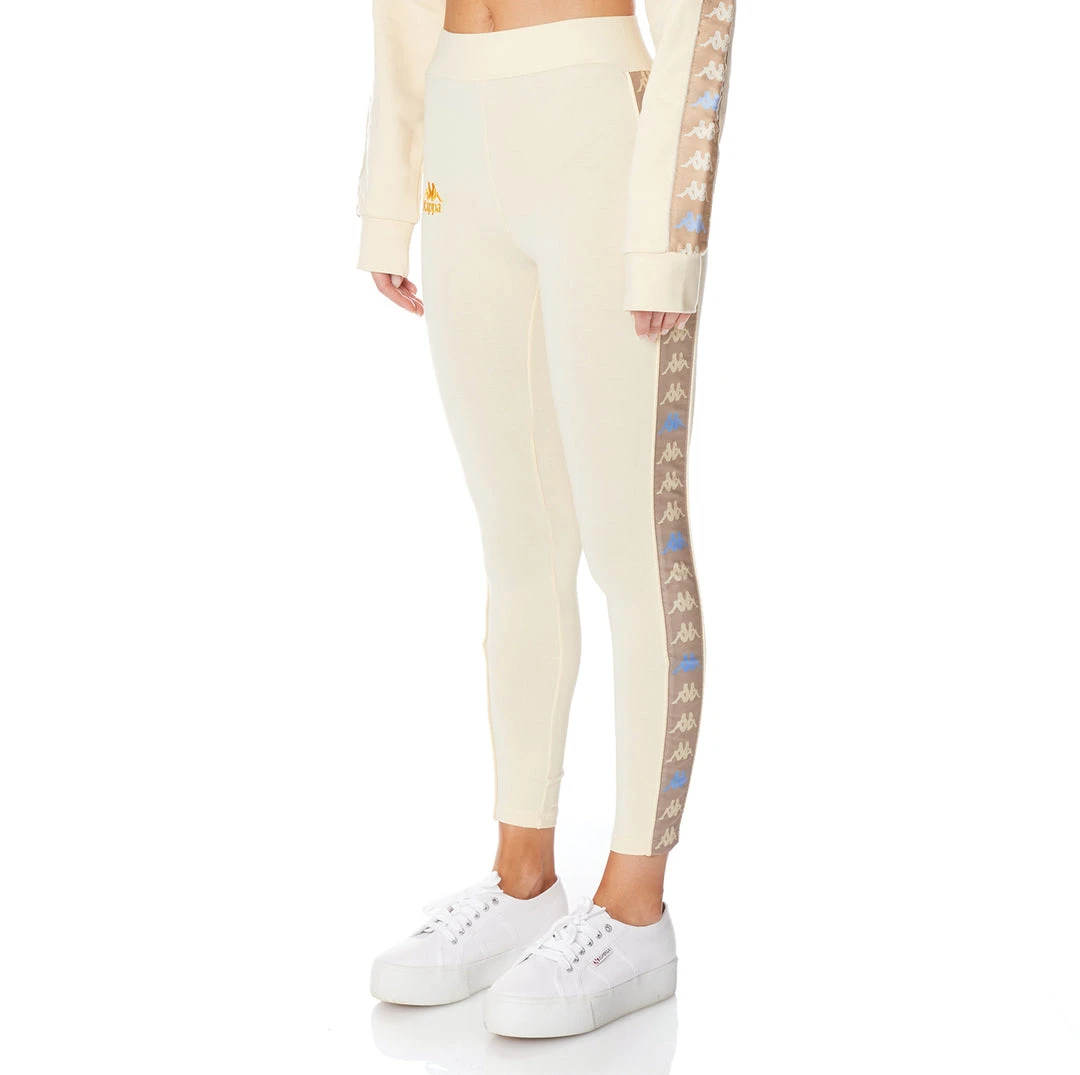 Kappa US 222 Banda Bartes Leggings - Beige Women 4 Kappa US 222 Banda Bartes Leggings - Beige Women