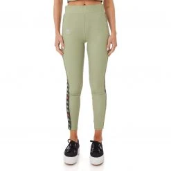 Kappa US 222 Banda Bartes Leggings - Green Salvia Women